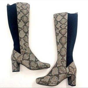Donald Pliner Parley Python Print Tall Boot size 6. NEW *free shipping*